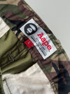 Aape by A Bathing Ape Olive Cargo Joggers – Camo Waistband (W:35) (L:37)