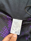 Y2K Nike Black & Purple Windbreaker Jacket – Mesh Lined – Made in Hong Kong (S)