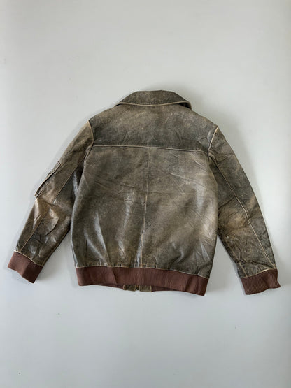 ZRare Vintage Us Air Force Original Leather (L)