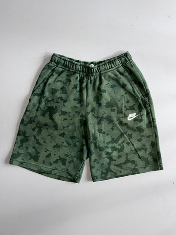 Nike Sportswear Camo Print Fleece Shorts (W:26) (L:20)