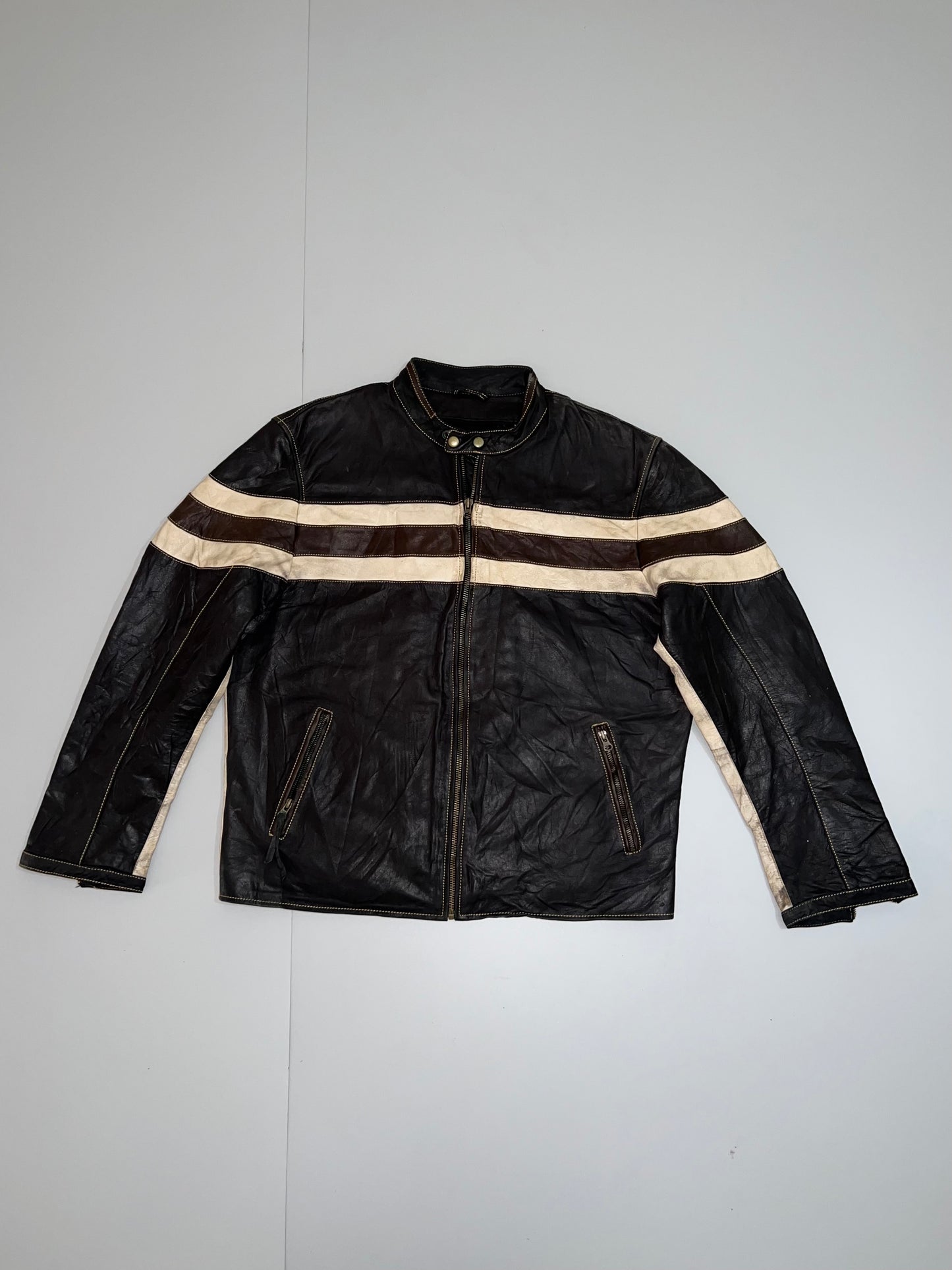 ZSuper Premium Original Leather Jacket (RARE) (XL)