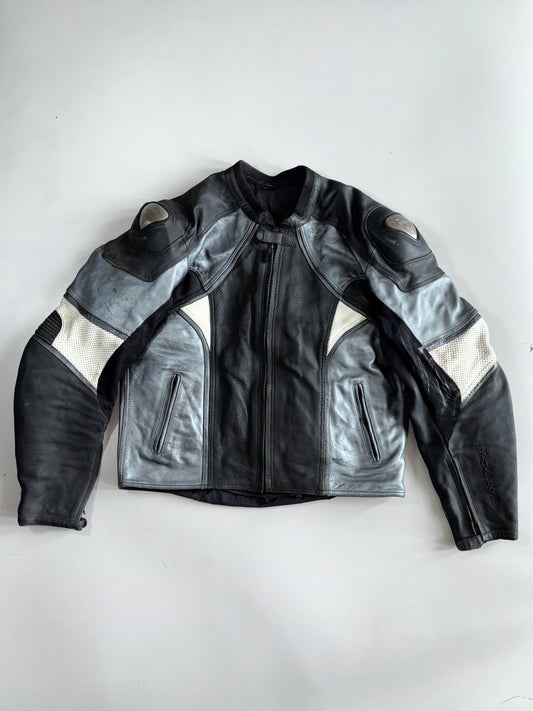 Frank Thomas Leathers Perforated Panel Racing Leather | Titanium Pro Protection (XL)