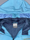 Nike Light Blue Colorblock Hooded Jacket (M)