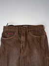 Dririder Brown Moto Biker Denim Riding Jeans (Knee Padded & Thai Padded )(W:32) (L:44)