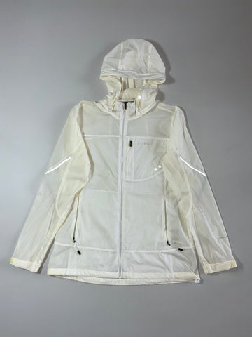 Columbia White Lightweight Windbreaker Jacket Women’s (S)