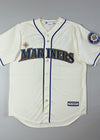 Majestic MLB | Seattle Mariners Cooperstown Cream Jersey (L)