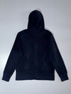 Roots Beaver Logo Zip-Up Hoodie  Navy Blue (L/XL)