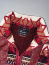Rotorua Lambskin Leather & Aztec Fleece Jacket – (M)