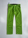 Diesel Lime Green Straight Fit Denim Pants (W:37) (L:44)