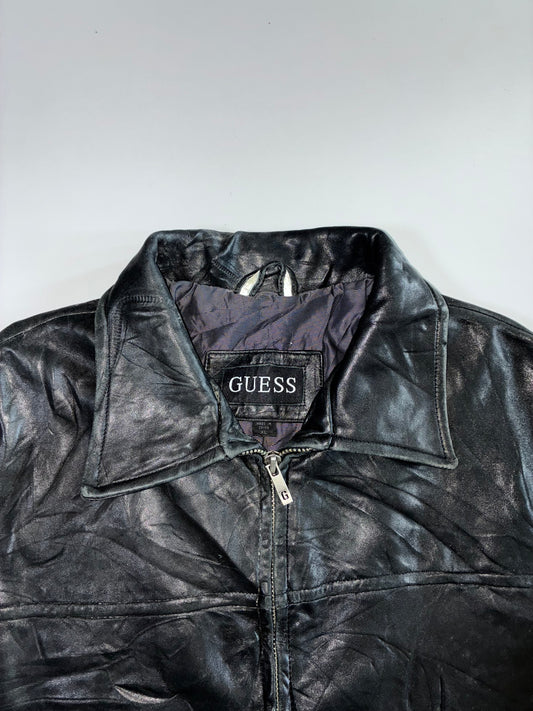 Guess Premium Original Leather Jacket (XL)