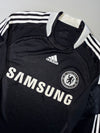 Adidas Chelsea FC 2008/09 Away Jersey Long Sleeve – Black Samsung  (L)