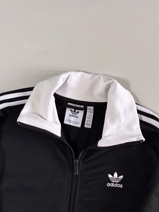 Adidas Originals Trefoil Track Jacket – Black/White (M)
