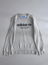 Adidas Originals | Grey 3 Stripes Logo Sweatshirt (M)