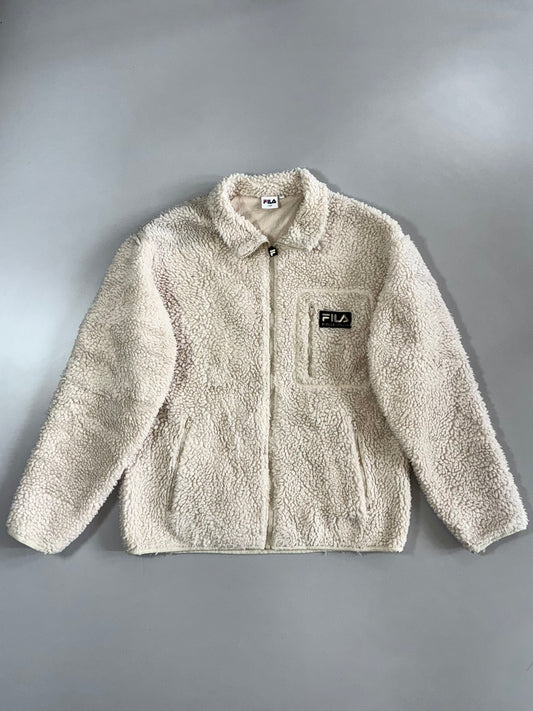 Fila Biella Italia Sherpa Fleece Jacket (L)
