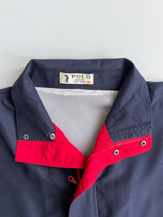 Polo Chia Pao Golf Team | Vintage Colourblock Windbreaker Jacket (2xl/3xl)