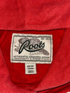 Roots Canada Beaver Logo Hoodie – Faded Red Pullover Hoodie (S)