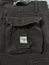 Y2K Brown Utility Cargo Pants (W:34) (L:46)