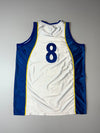 Vintage Nike Team HBL Taiwan “中山” #8 Basketball Jersey – White/Blue (XL)