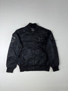 MLB Pittsburgh Pirates Black Tonal Bomber Jacket with Embroidered Logo – 100 (L)