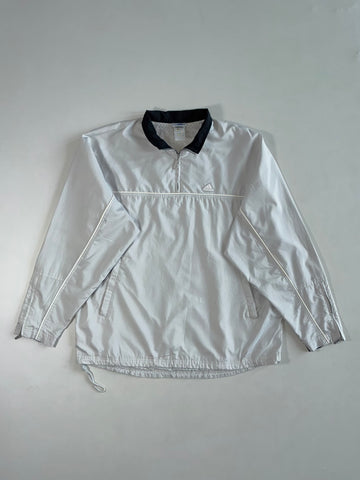 Vintage 90s Adidas Quarter Zip Windbreaker Pullover (XL/2XL)