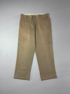 Dickies Khaki Chino Work Pants (W:37) (L:41)