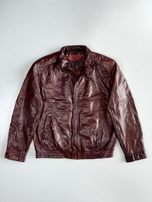 George Town Premium Original Leather Jacket (L)