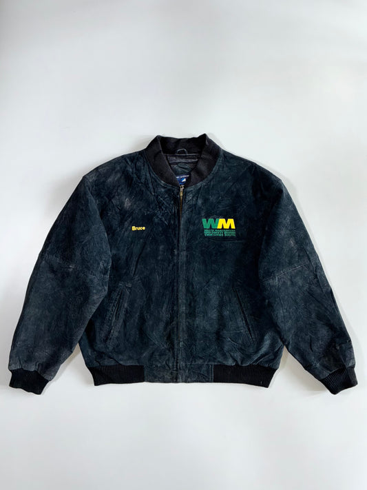 Port authority Premium Original Sued Leather Jacket (2XL)