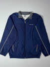 Reebok Full-Zip Windbreaker Jacket – Navy/Grey (2XL)