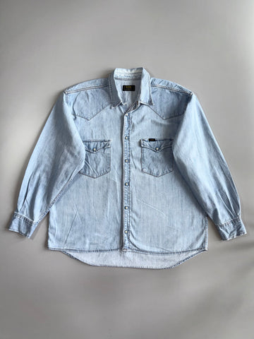 Vintage Lee Premium Original Denim Shirt (2XL)