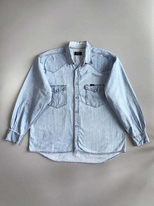 Vintage Lee Premium Original Denim Shirt (2XL)