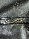 Richa Black Leather Racer Jacket (S/M)
