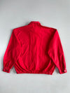 Vintage Bossini Harrington Jacket Red Cotton Casual Wear(M)