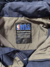 NBA Los Angeles Lakers Grey & Navy Hooded Utility Jacket | (M)
