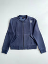 Spyder Navy Zip Up Bomber Sweat Jacket (S)