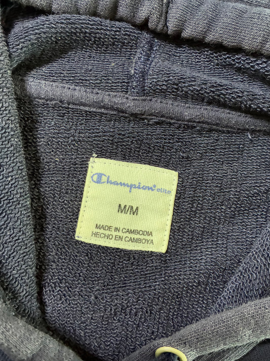 Champion Elite Script Logo Hoodie – Navy (S)