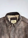 G-III authentic Bomber Premium Original Leather Jacket (XL)