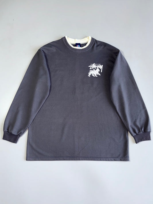 Vintage Stussy Premium Original Full Sleeve T-shirt (L)