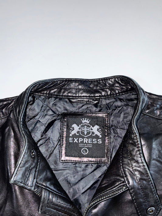 Express Premium Original Leather Jacket (L)