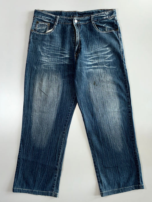 Buhmaa Dragon Embroidered Jeans (W:36 |L:41)