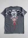 Rusty Neal Winged Crest Graphic Tee(M)