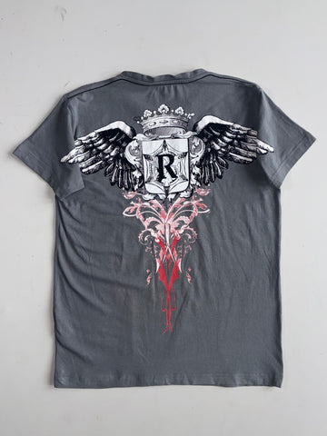 Rusty Neal Winged Crest Graphic Tee(M)