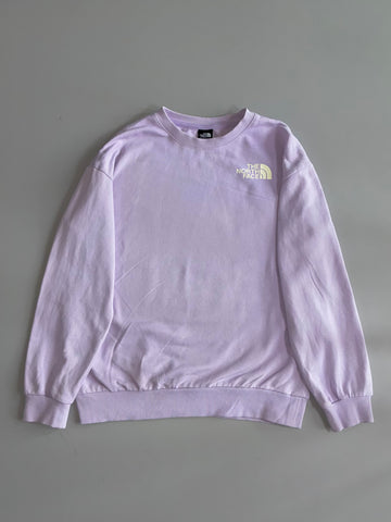 The North Face Lavender Crewneck Sweatshirt (S)