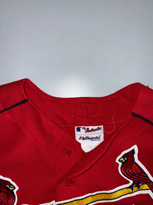 Majestic x MLB | St. Louis Cardinals Authentic Baseball Jersey | Red (L)