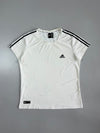 Adidas Breaking Walls White 3-Stripe Performance T (M)