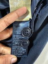 Tommy Hilfiger Navy Harrington Bomber Jacket | Full Zip Cotton Jacket (S)