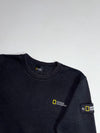 National Geographic | Black Sleeve Patch Crewneck Sweatshirt (S)