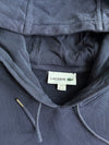 Lacoste Navy Stacked Logo Hoodie – FR 7 /(2XL)