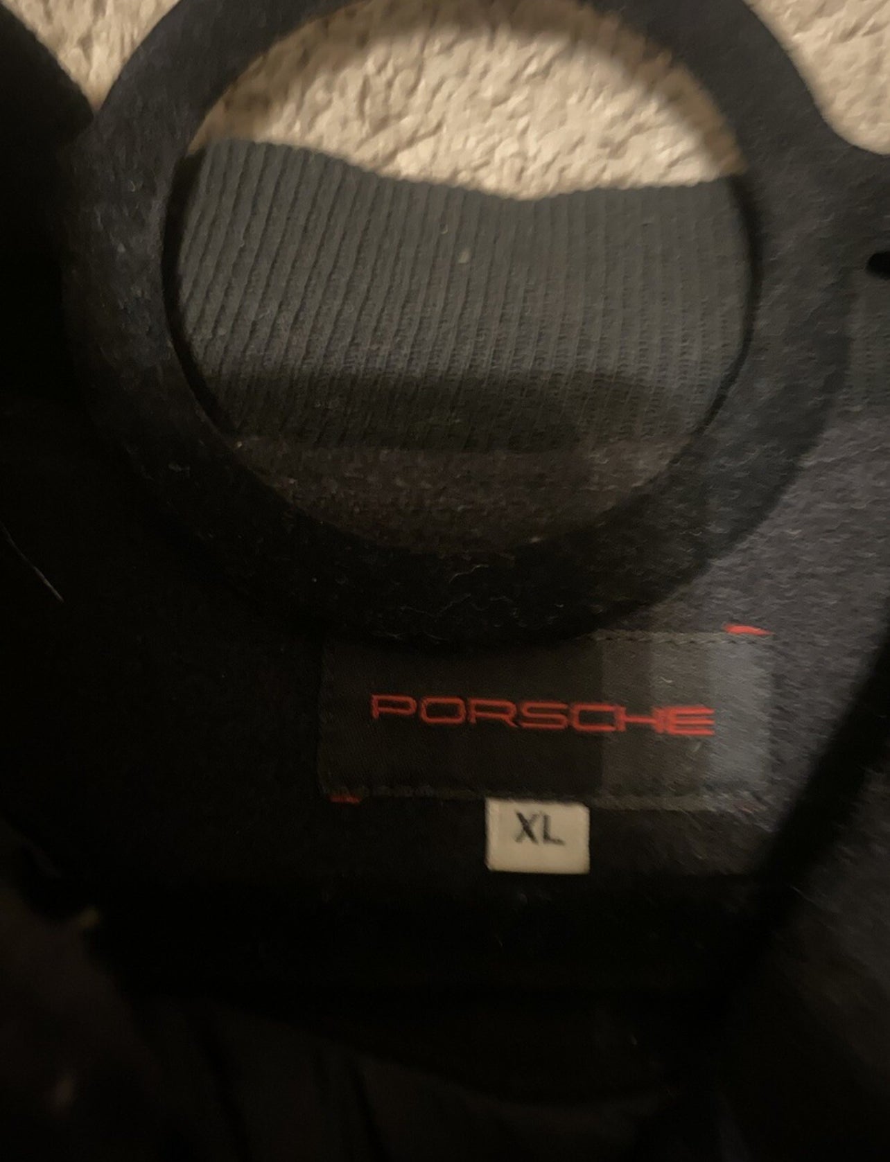 ZVintage Porsche Leather & Wool Letterman Varsity Jacket (RARE FIND) (L/XL)