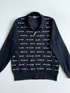 New Balance All-Over Logo Print Track Jacket – Black(S)