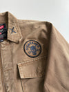 Vintage 5th Street Military Patch Zip Jacket (M)